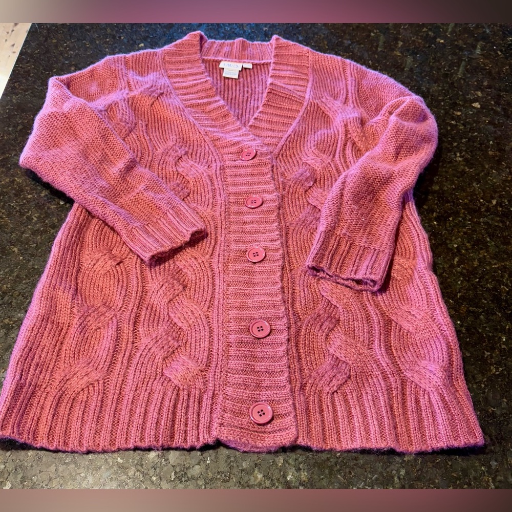 ⭐️BFA Classics Cable Knit Cardigan Sweater⭐️